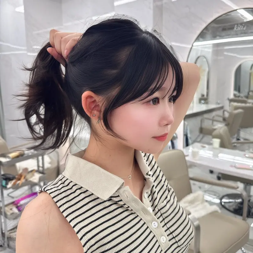 福間克徳/顔まわり /レイヤーカットの掲載