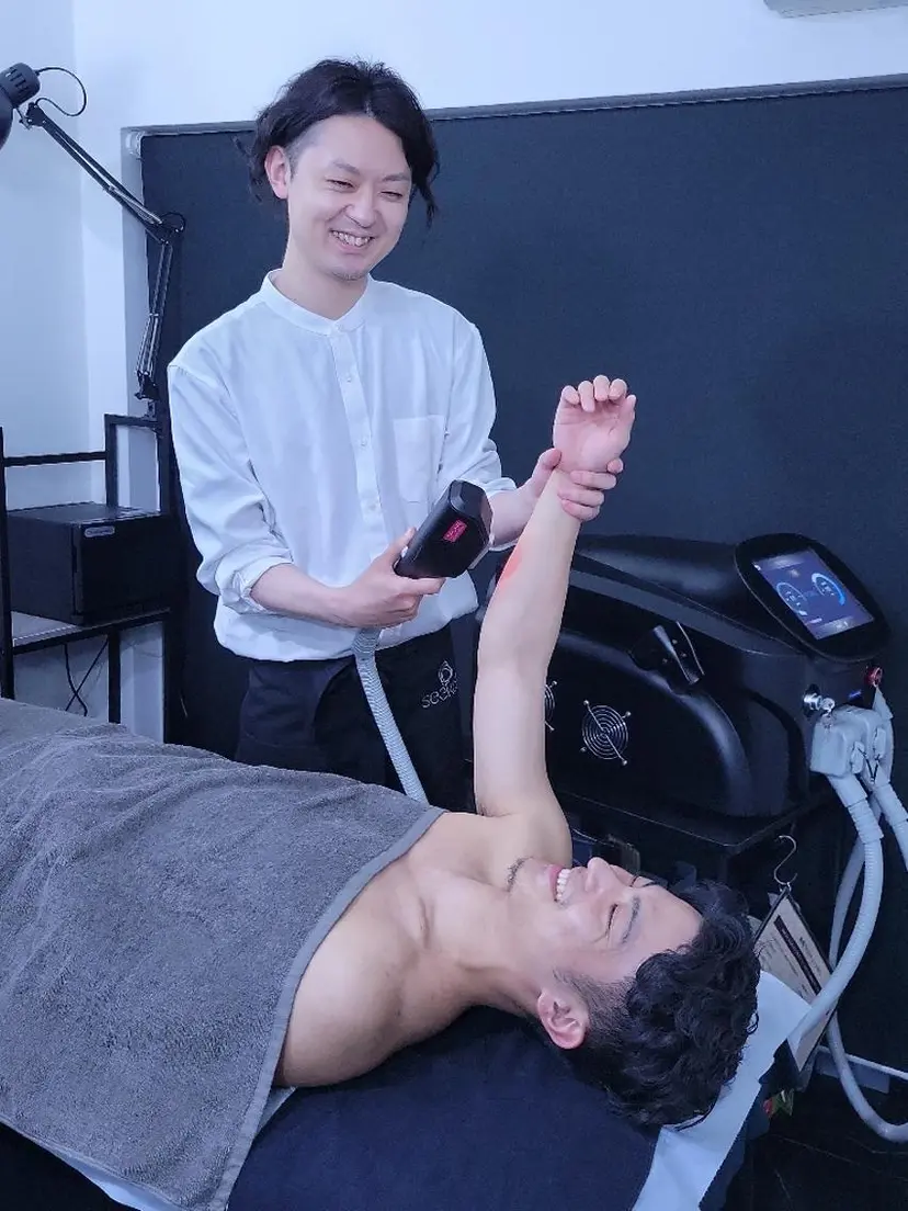 メンズ美肌脱毛 seekest.の掲載