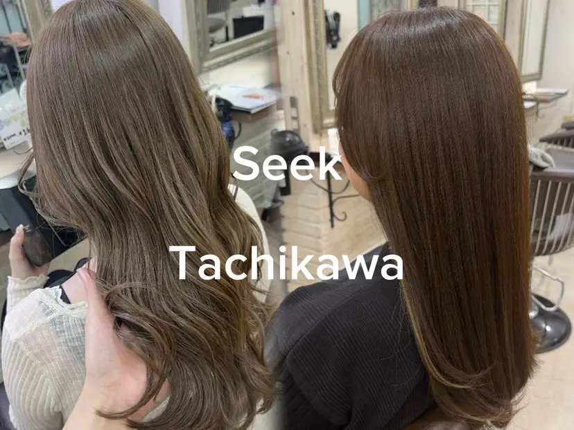 柔らか透明感カラー ｜セミロング｜ライの掲載