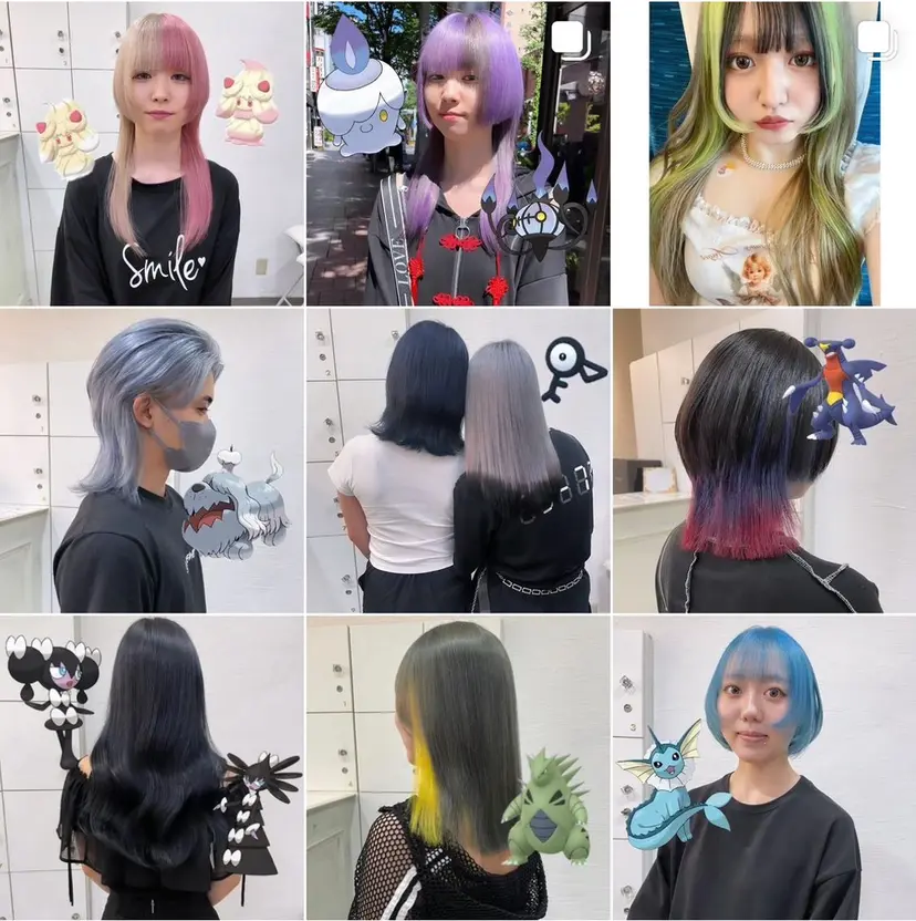 まい/名古屋駅 🦋ブリーチカラーの掲載