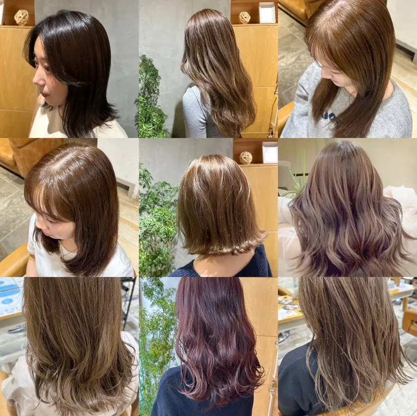 艶髪カラー/透明感 美髪/白髪/ムナカタの掲載