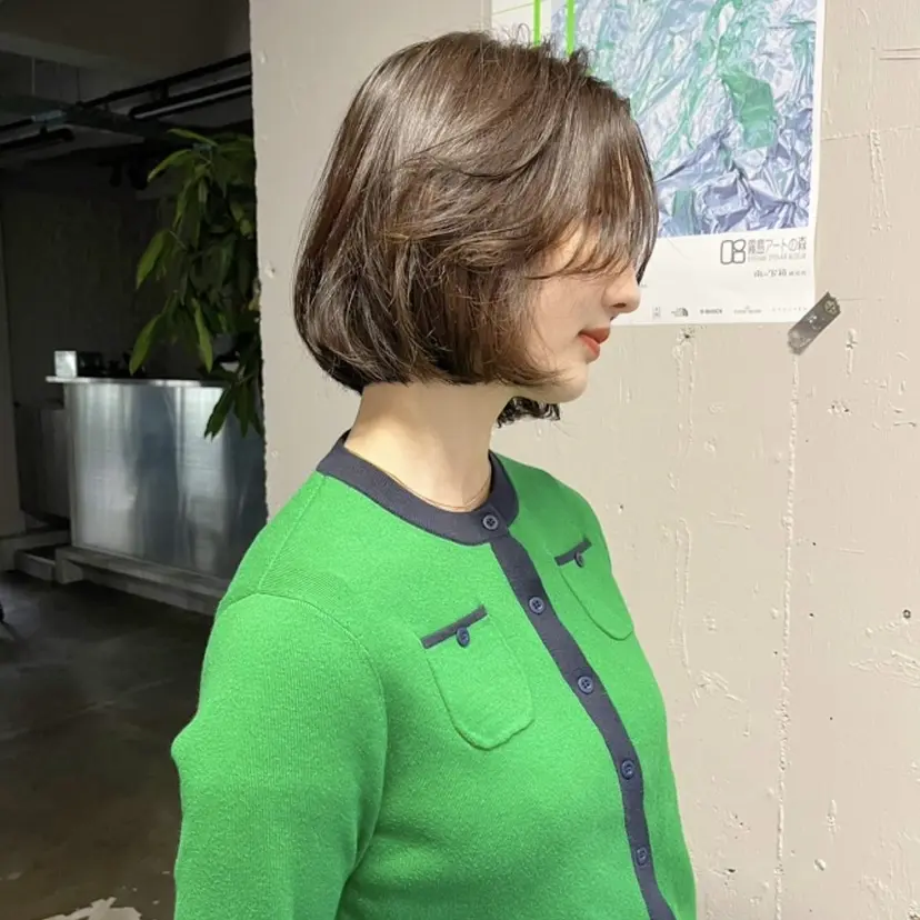 似合わせボブ🤍 女性らしさのあるヘアの掲載