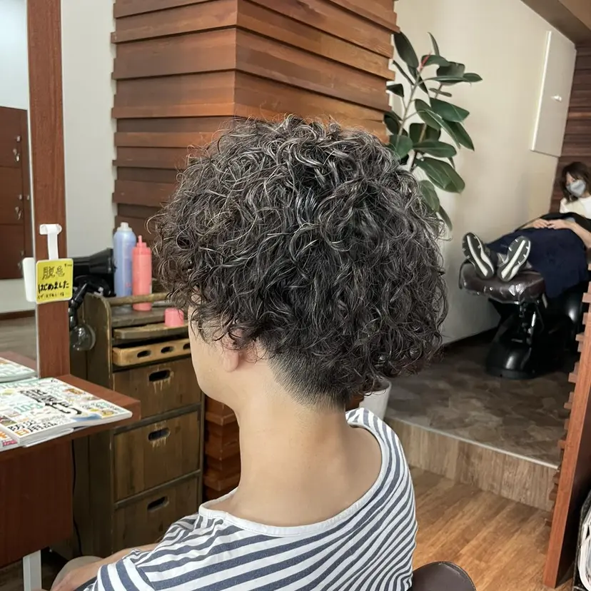 【メンズパーマ】 橋爪麗人の掲載