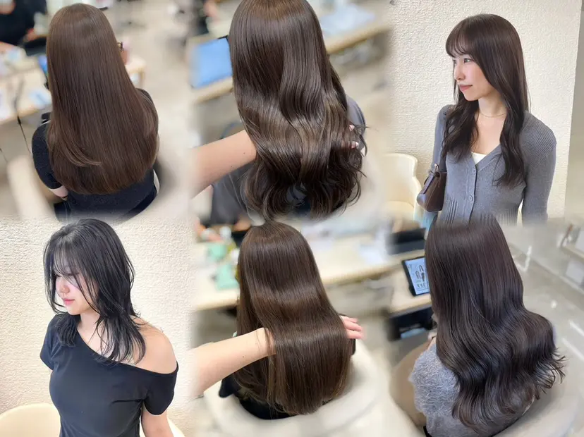 透明感ワンカラー 🎀髪質改善/AOの掲載