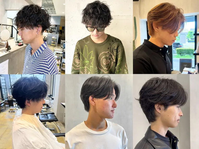 メンズパーマ/フェ ザーパーマ/古川晴輝の掲載