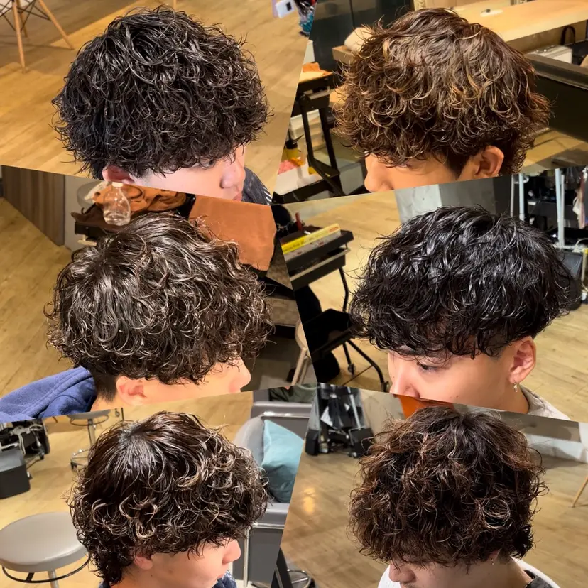 川副/シャドウ 波巻き/メンズパーマの掲載