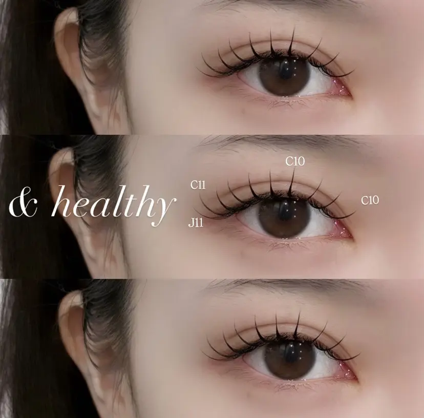 マツエク モデルの掲載