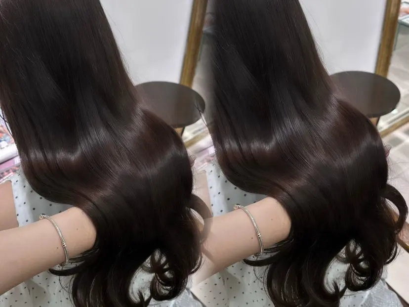 髪質改善透明感カラー 🤍Nanakoの掲載