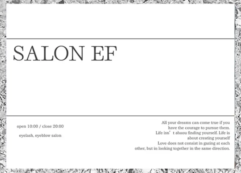 SalonEF 山田の掲載