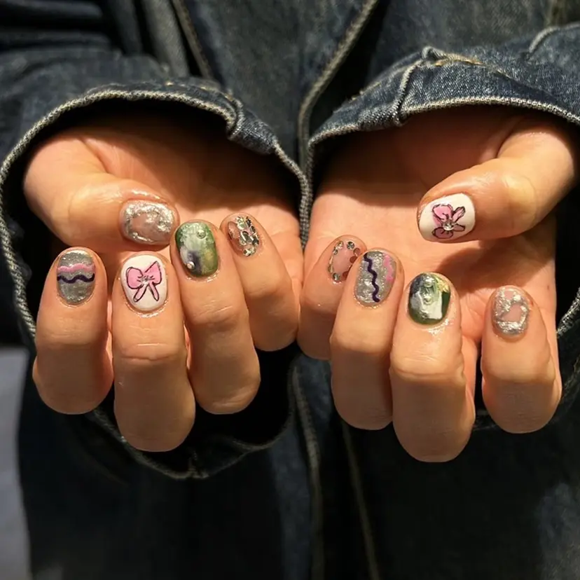 けいこ🍊ニュアンス ネイル/個性派ネイルの掲載