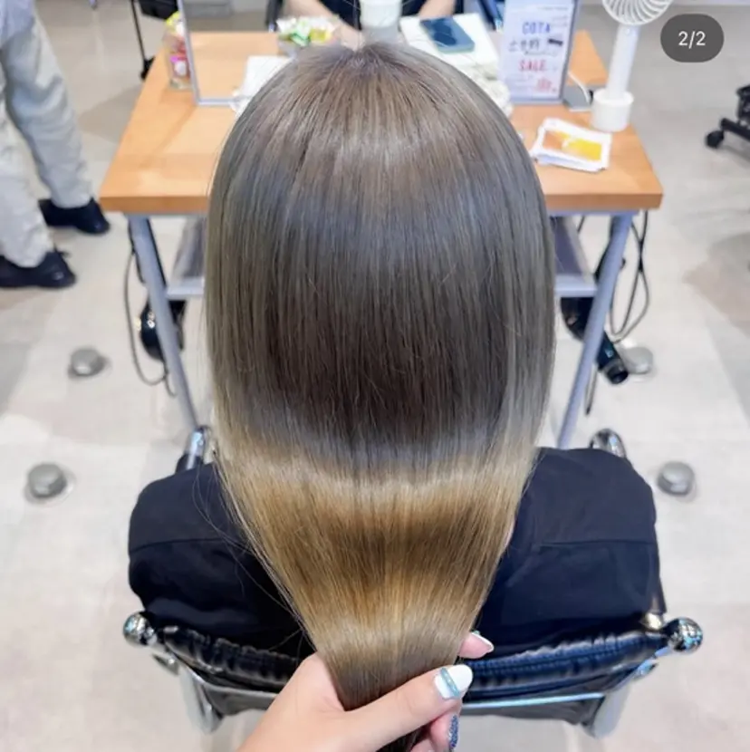 黒木日那/髪質改善/ モテカラー/レイヤーの掲載