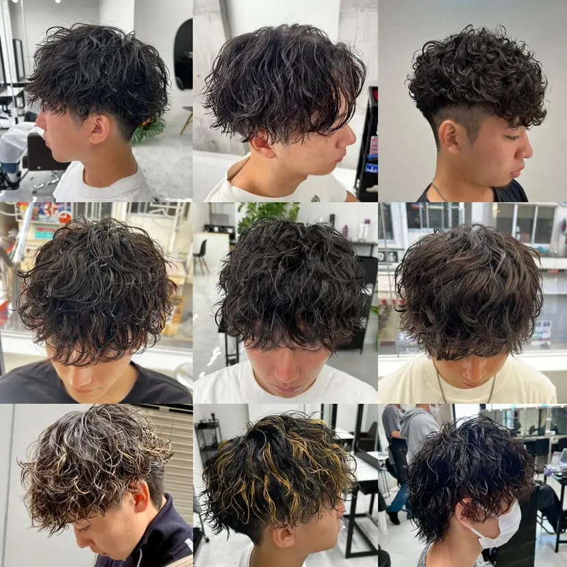 メンズカット/波巻き TAKUMAの掲載