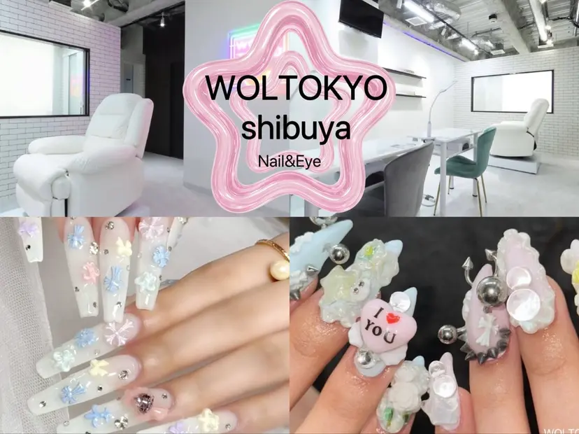WOLTOKYO🌙 渋谷韓国ネイルの掲載