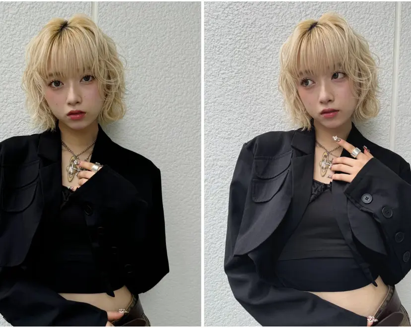 ハイトーン/韓国 ヘア　momo˚✧₊の掲載