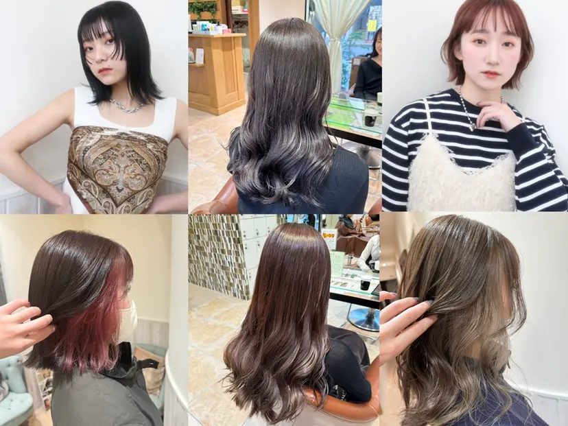 透け感カラー🌿 小島 りなの掲載