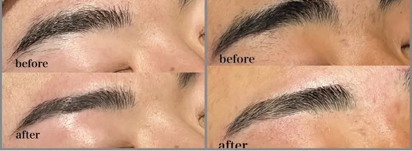 メンズアイブロウ マツパ髪質改善✨町田の掲載