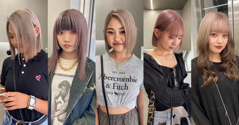 yuna/ボブカット /ハイトーンカラーの掲載