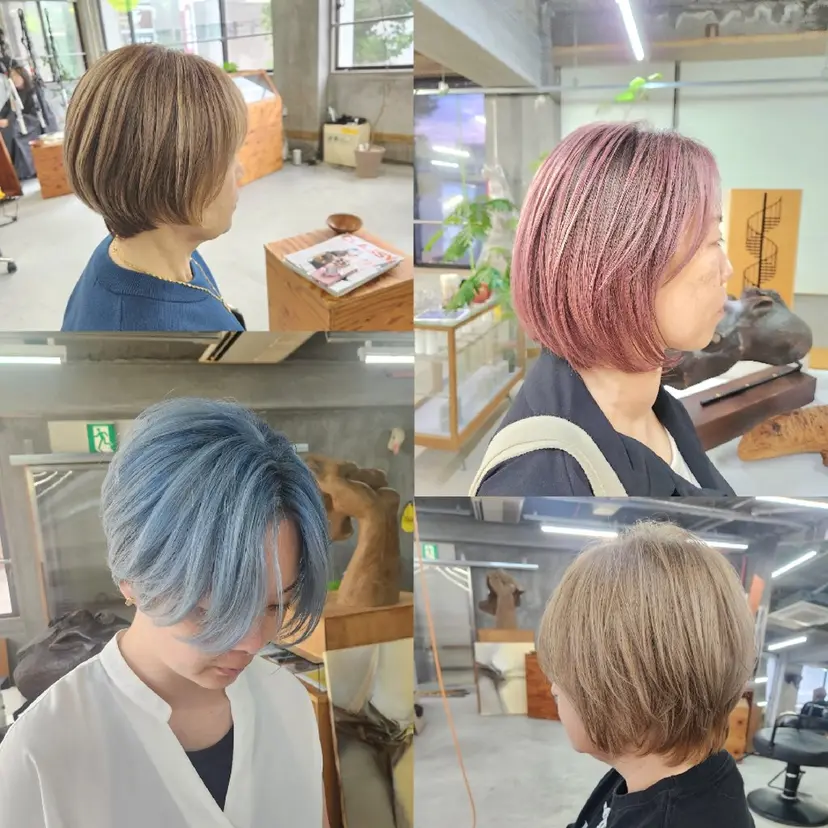 ケアブリーチ、 髪質改善 福士直矢の掲載