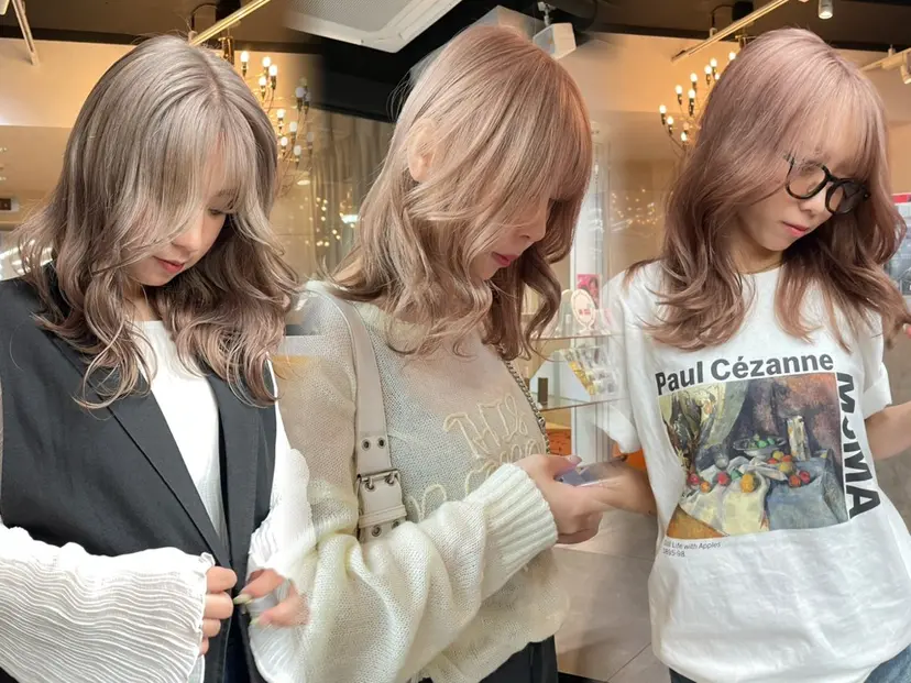 透明感/ベージュ/ 艶髪/ボブ🫧門脇由の掲載