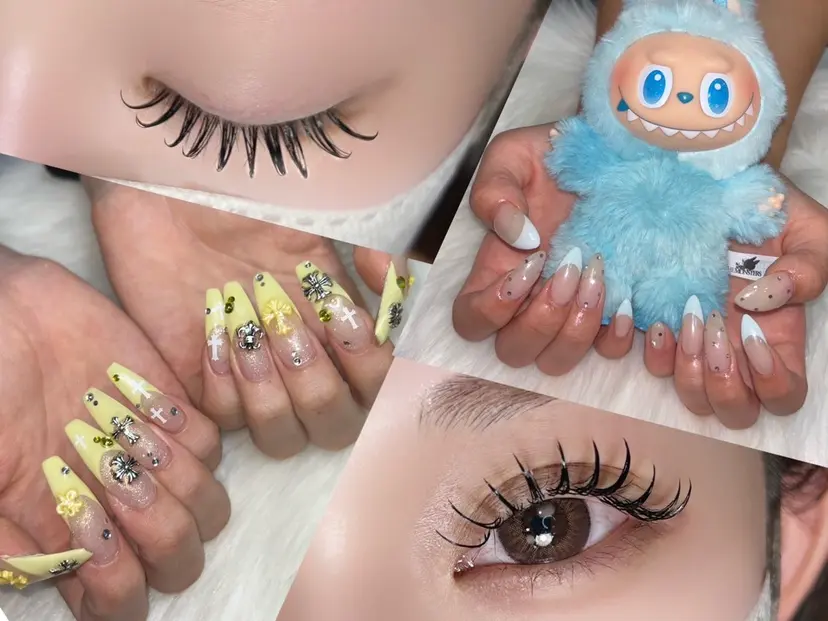 天王寺🎀HANAE まつ毛パーマ☆ネイルの掲載