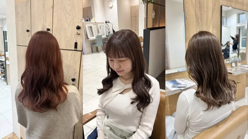 透明感カラー/ 似合わせカットｍｏｅの掲載