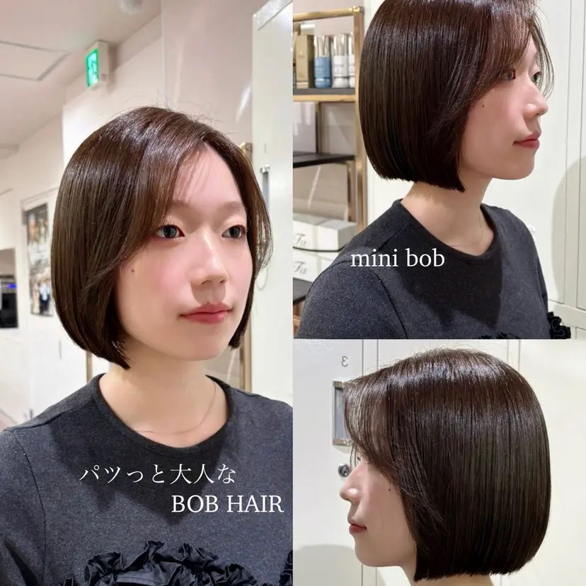 ショート/ボブ/ 透明感カラー/ほのかの掲載