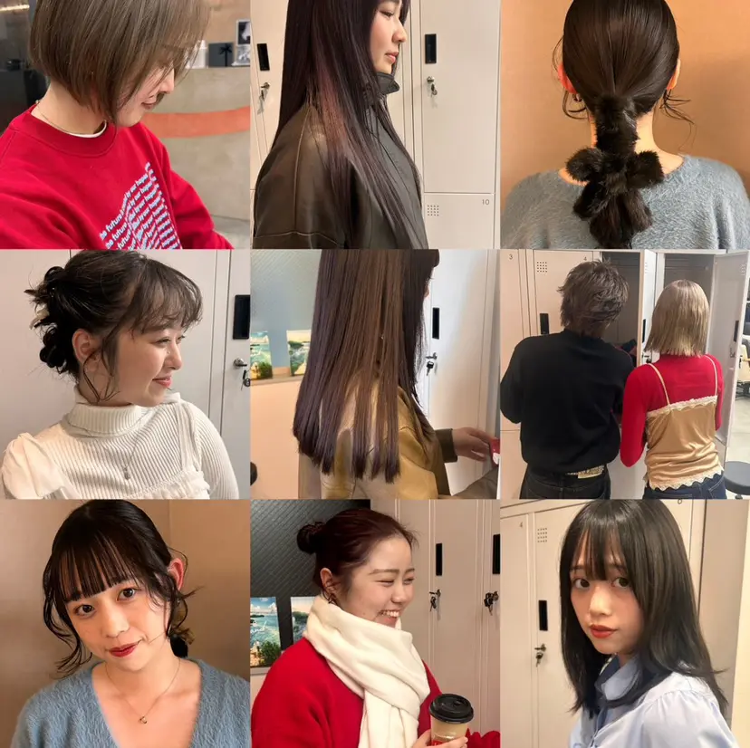 YUKI🎀透明感 カラー/暗髪艶カラーの掲載