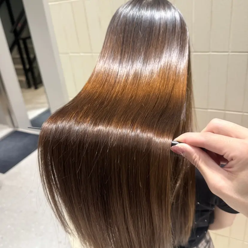 縮毛矯正/髪質改善/ ブリーチ毛/木元渓太の掲載