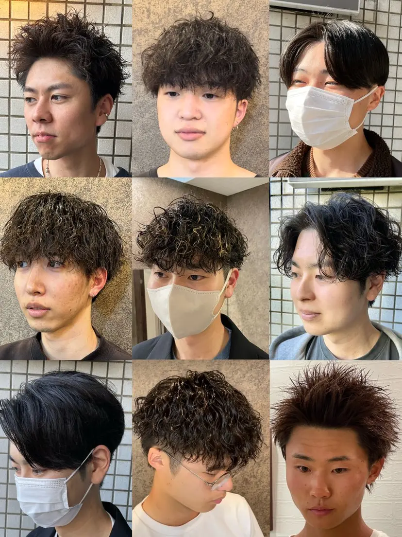 メンズパーマ特化 カバヤマ　リョウの掲載