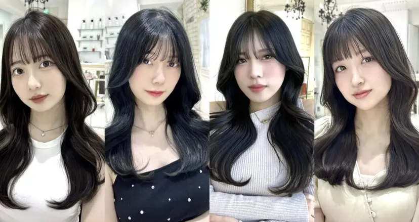 mion🦋韓国ヘア 透明感カラー🫧の掲載