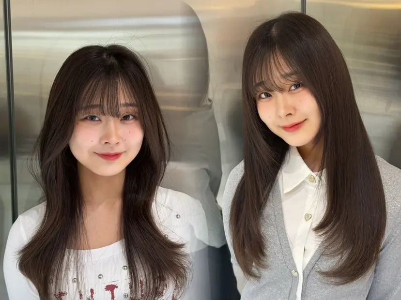 本場の韓国ヘア/顔ま わりカット/リョウヤの掲載