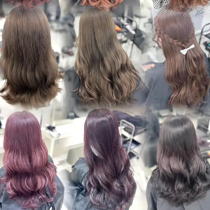 ベージュ・ラベンダー カラー🎀りりの掲載