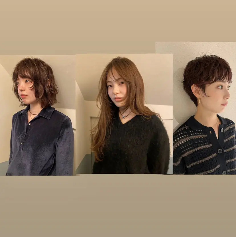 森田遥奈/透明感カラ ー/似合わせカットの掲載