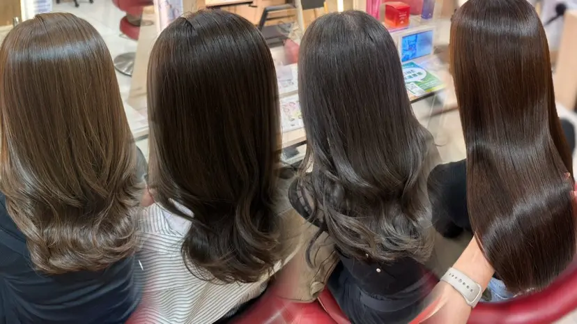 赤み消し艶カラー・ 透明感カラー×美髪の掲載