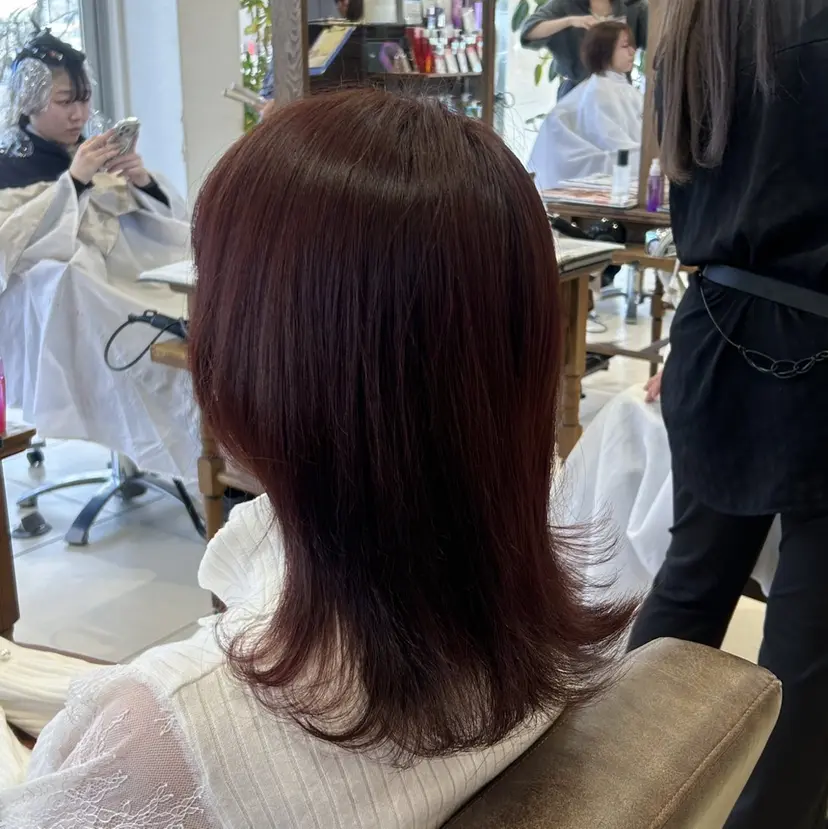 竹内帆希/縮毛矯正 /デザインカラーの掲載