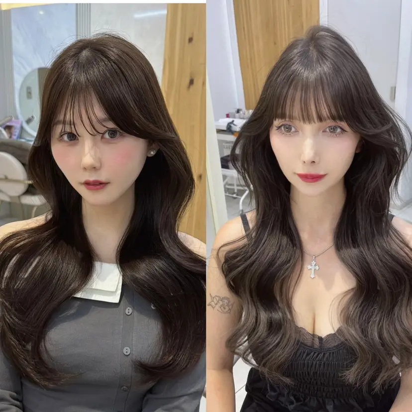 顔周り/透明感カラー /韓国ヘア/TAKUの掲載