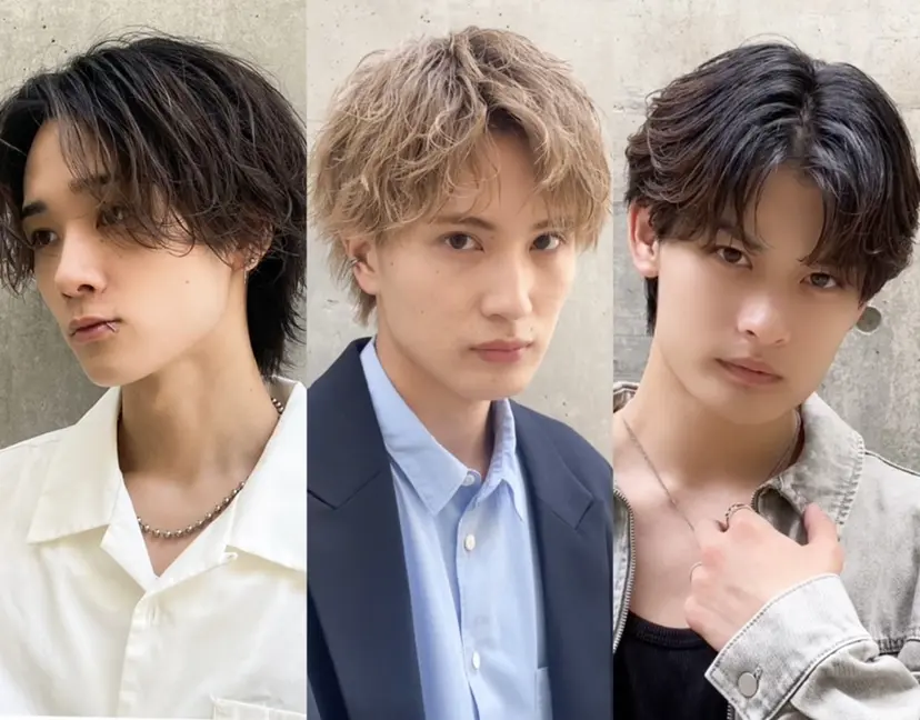 透明感ブリーチ/ メンズパーマの掲載