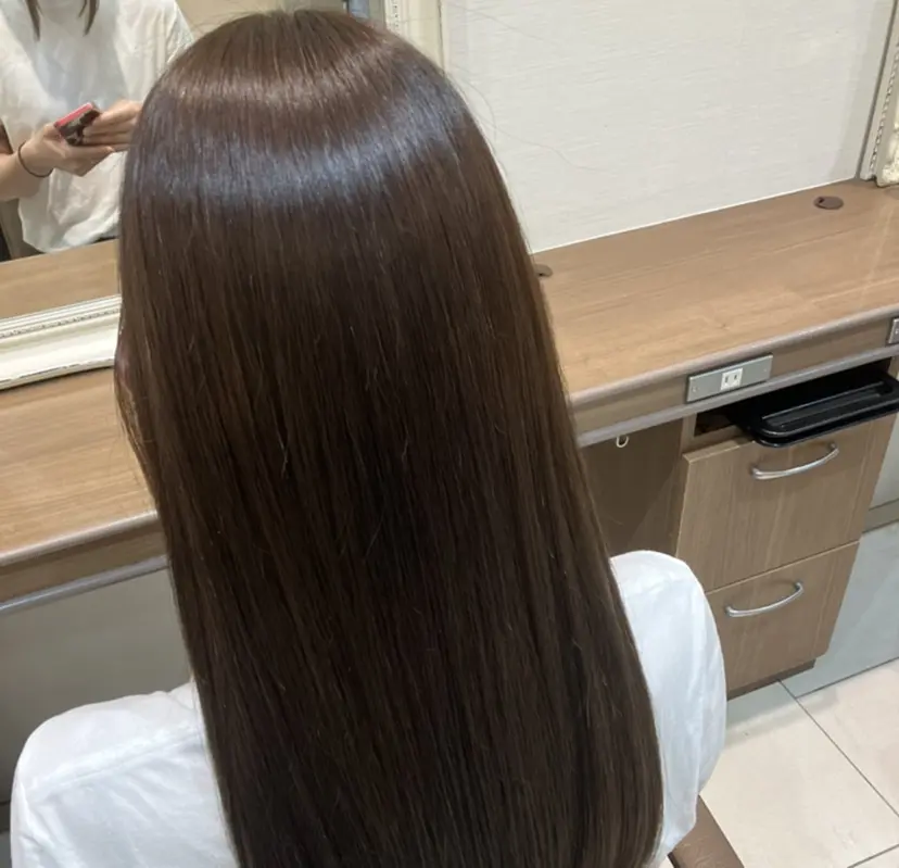 切りっぱなしボブ&透 明感カラー🐈‍⬛の掲載