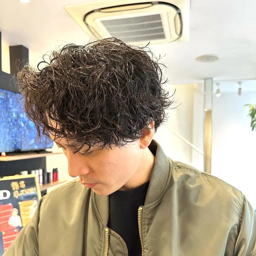 💈メンズサロン シャドウパーマ大募集の掲載