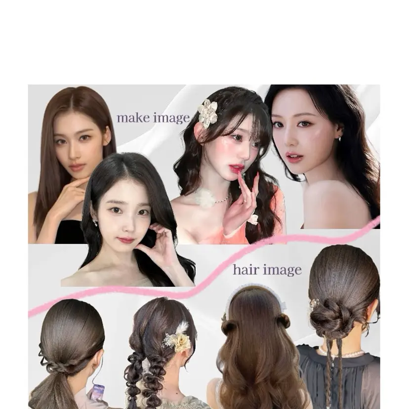 🎀表参道ヘアメイク /nene/韓国🎀の掲載