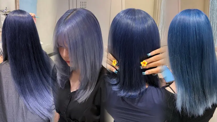 ハイトーンカラー/ 青髪/💙みずき💙の掲載