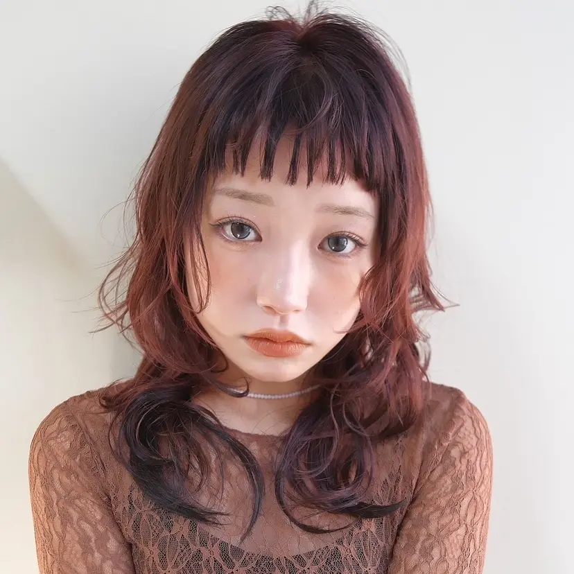 表参道/レイヤー/暖 色/Ｗカラー/小春の掲載