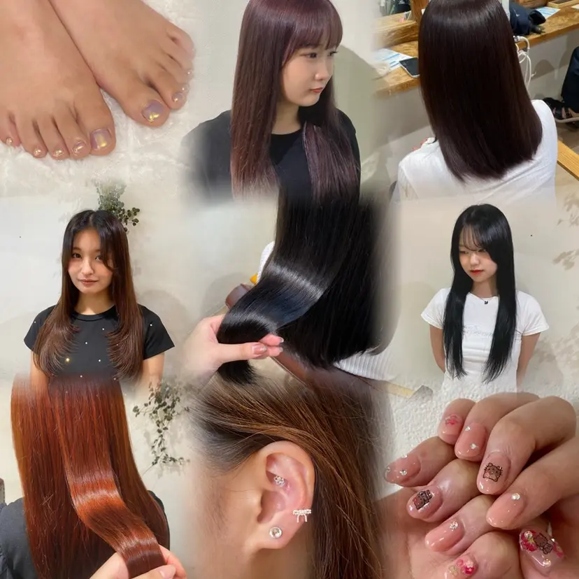 【nail /暖色 カラー】ナナコ🎀の掲載
