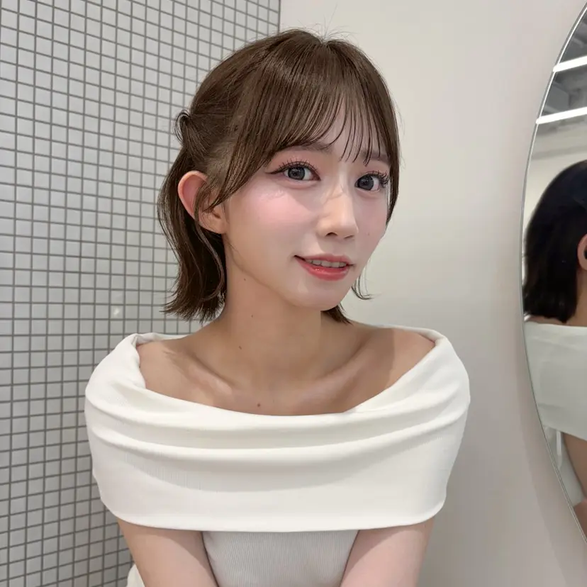 ばんちなつ / ボブ/透明感カラーの掲載