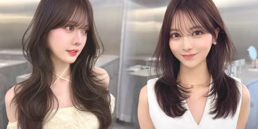 前髪顔周り/レイヤー 韓国/桔川恒の掲載