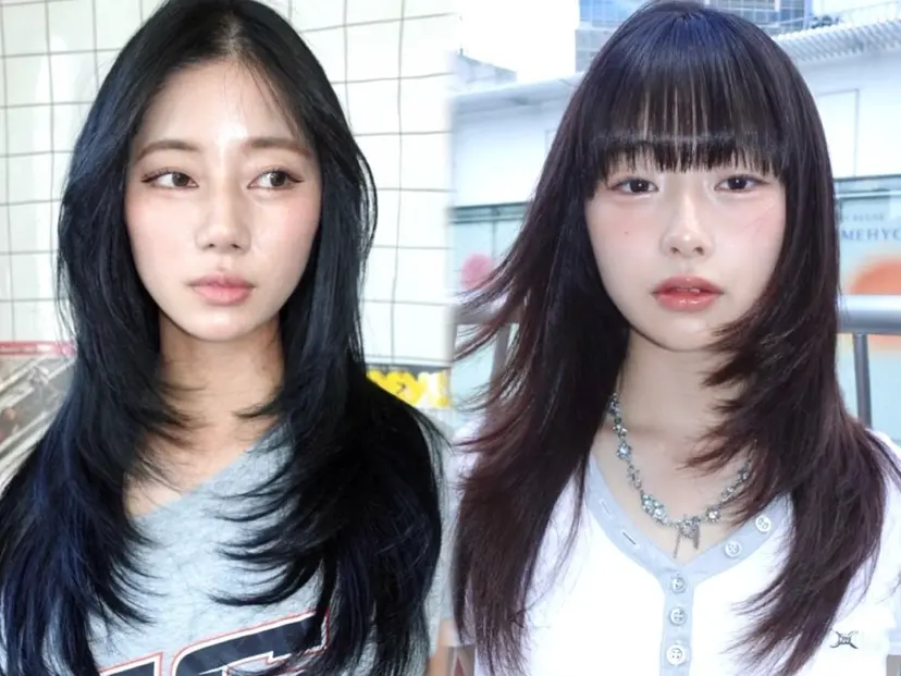 レイヤーカット ダブルカラーの掲載
