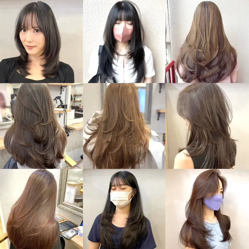 layercut✂️ レイヤー/髪質改善の掲載