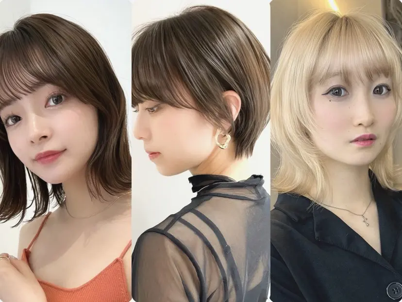 丁寧なブリーチ& ・レイヤーショートの掲載