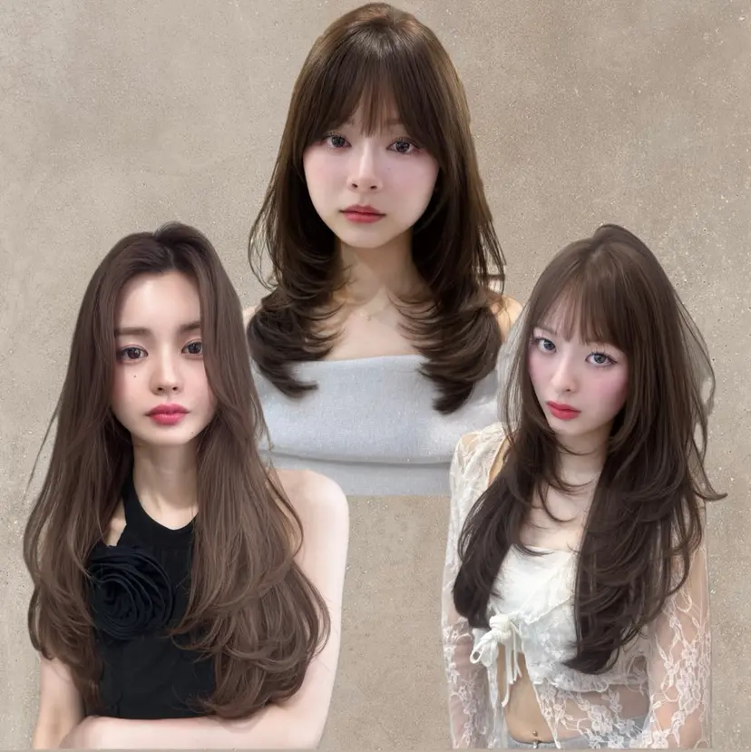 新宿/韓国レイヤー 髪質改善カラー/角所の掲載