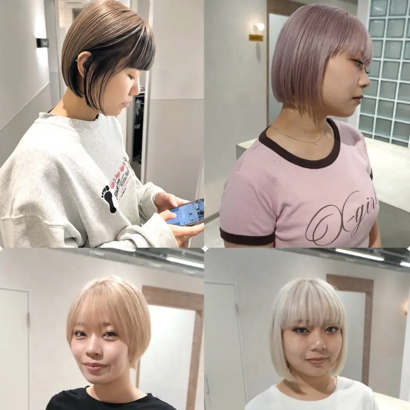 鈴木直之/ハイトーン /ボブ/美髪矯正の掲載